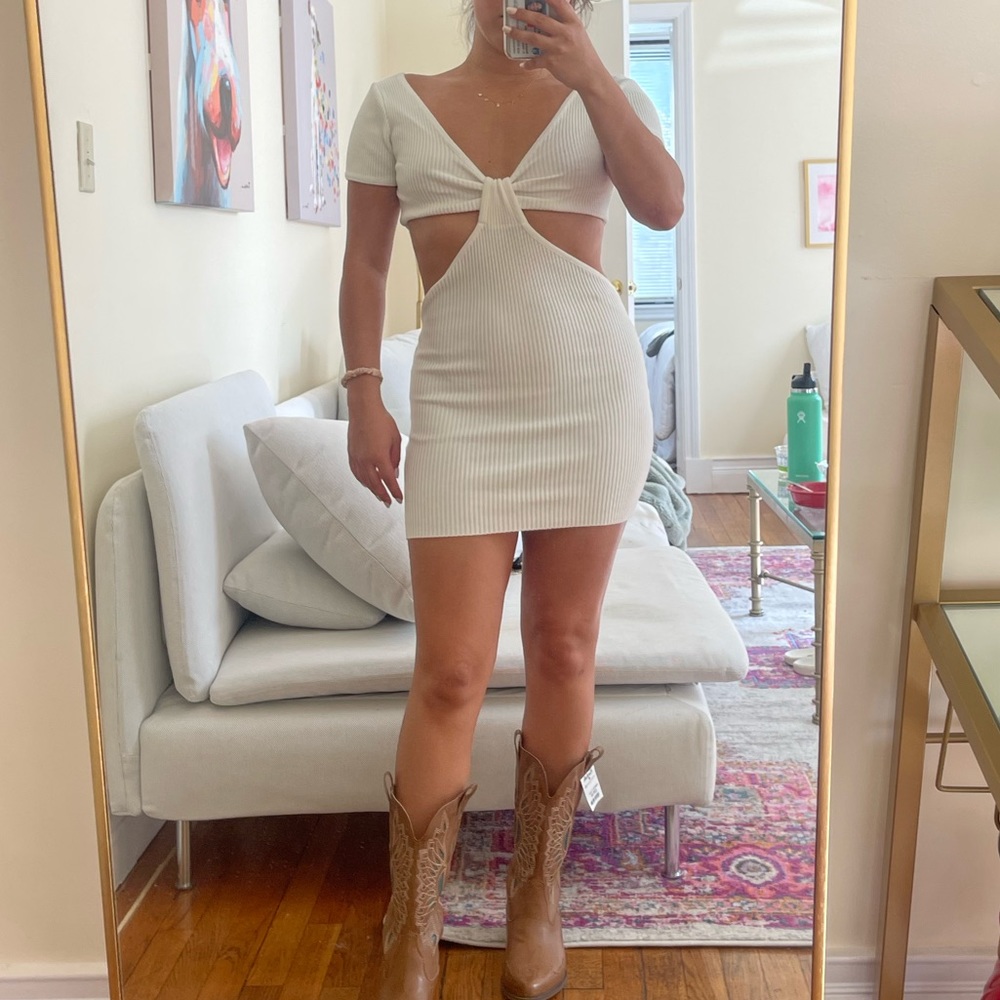NWT Edikted Mini Cut Out Dress
